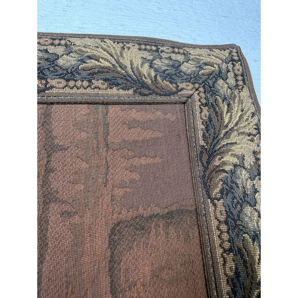 VTG PP Rubens Adoration of the Magi Belgian Jacquard Woven Wall Tapestry 43"x29" - Picture 11 of 16